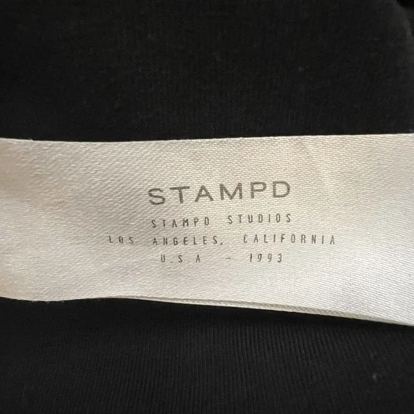 Stampd Women's Unisex Gray Pullover Hoodie with Scoop Hem & Thumb Holes - Large - Picture 14 of 15